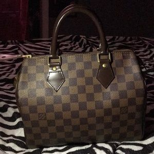 Louis Vuitton Damier Ebene Speedy 25 💕